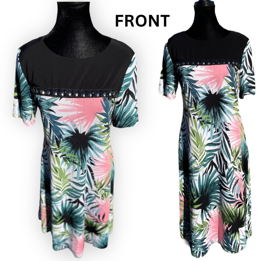 💚PerSeption Concept Floral Midi Dress